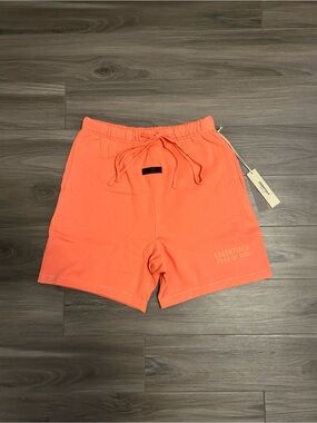 Essentials Fear of God Coral Shorts Brand New